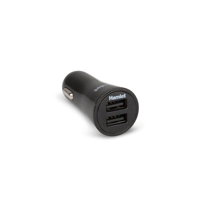 HAMLET CAR FAST CHARGER 2 PORTE USB 3400 MA  12W12W